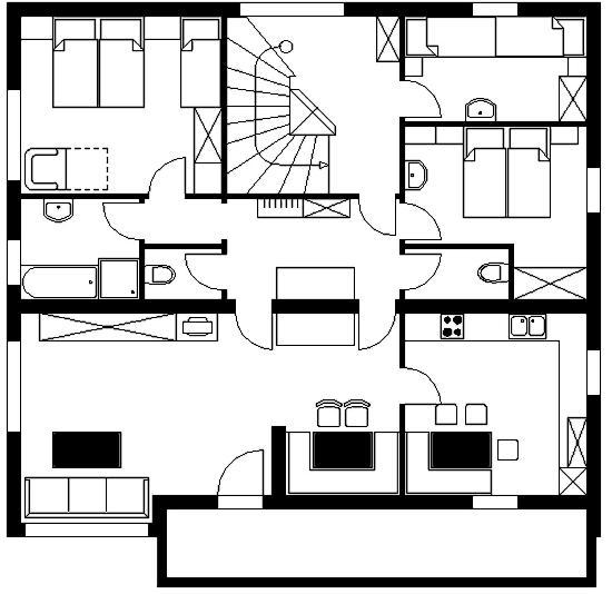 Ferienhaus Birkenweg ラートシュタット エクステリア 写真