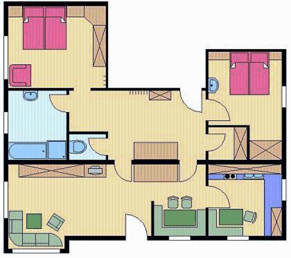 Ferienhaus Birkenweg ラートシュタット 部屋 写真